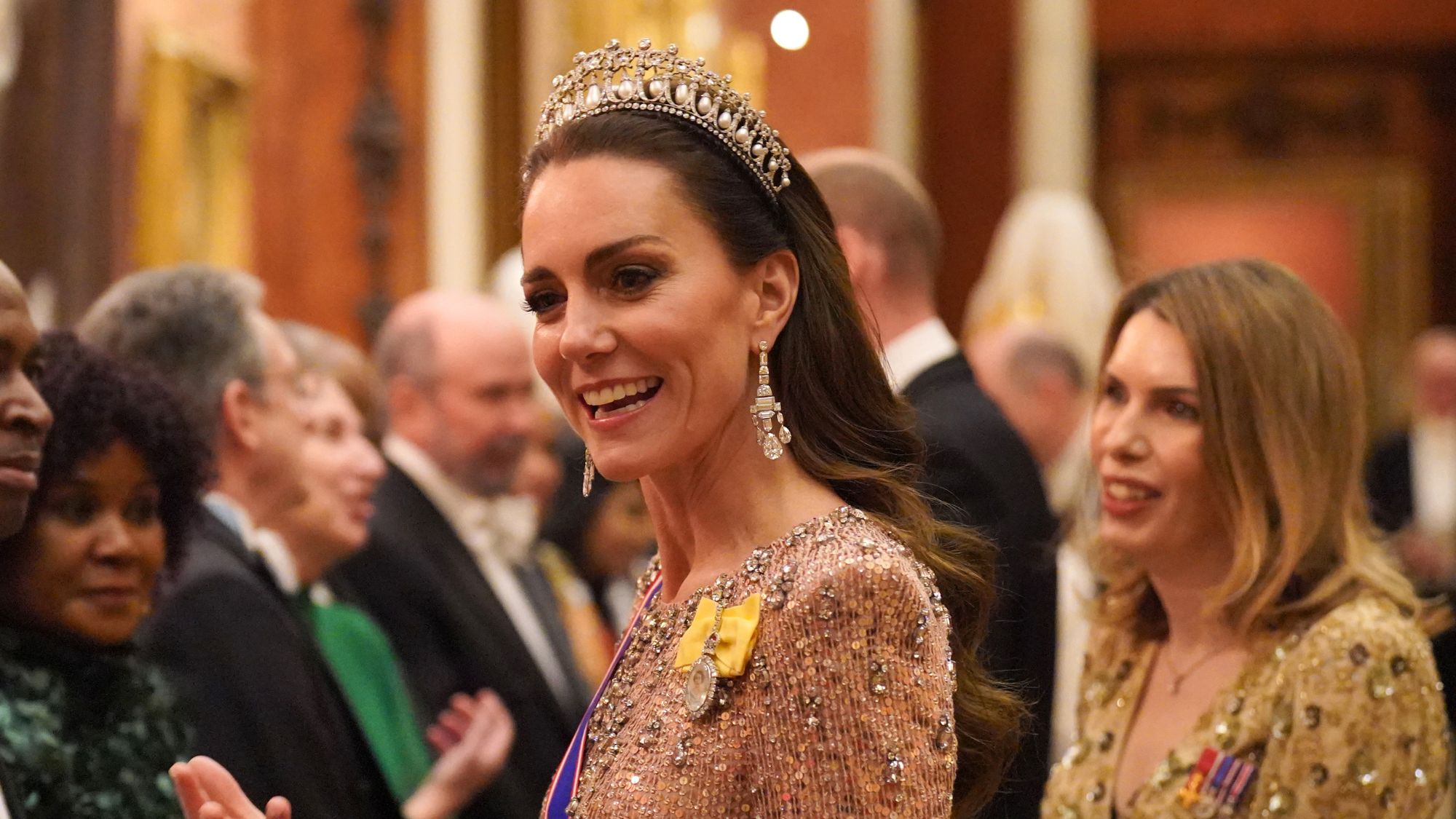 The Princess of Wales attends a Diplomatic Reception