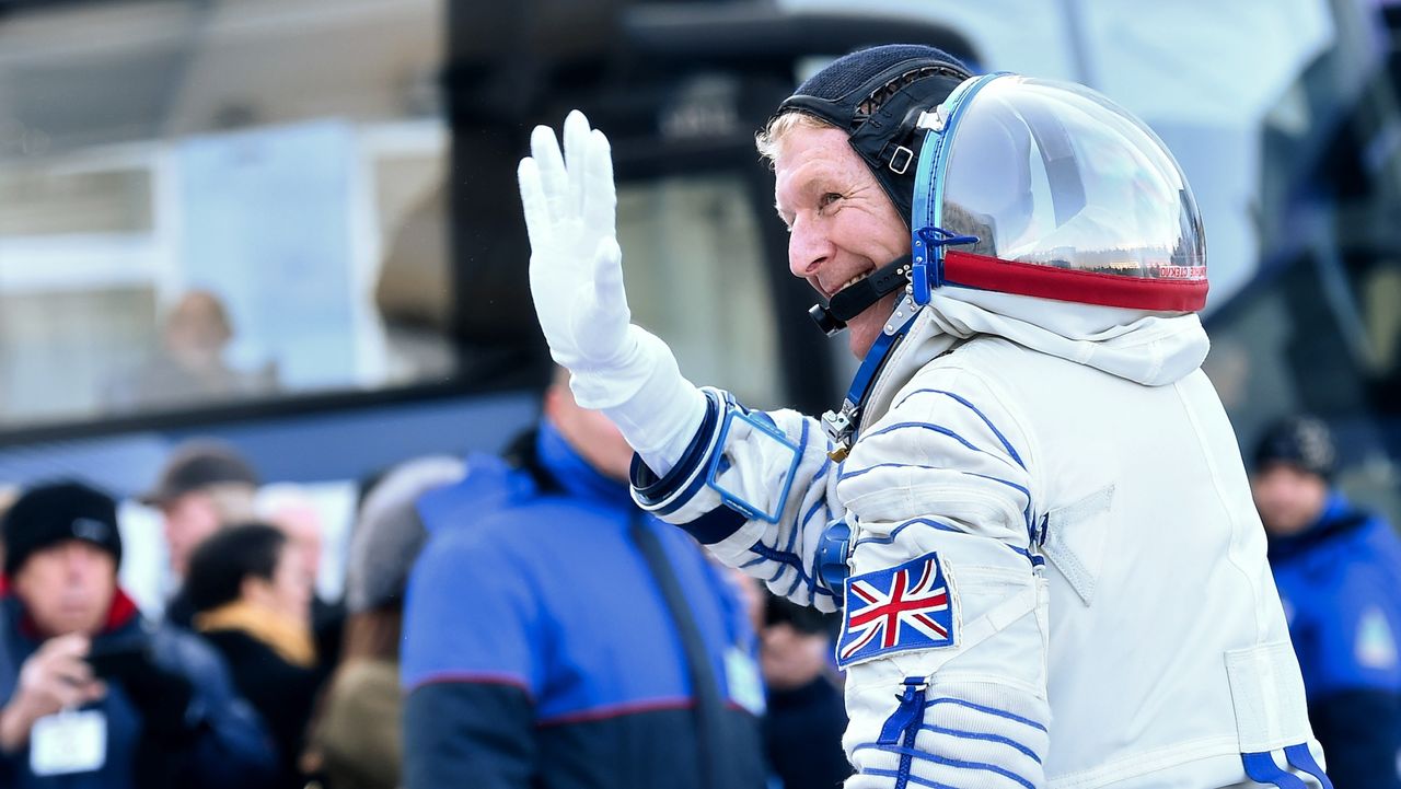 British astronaut Tim Peake