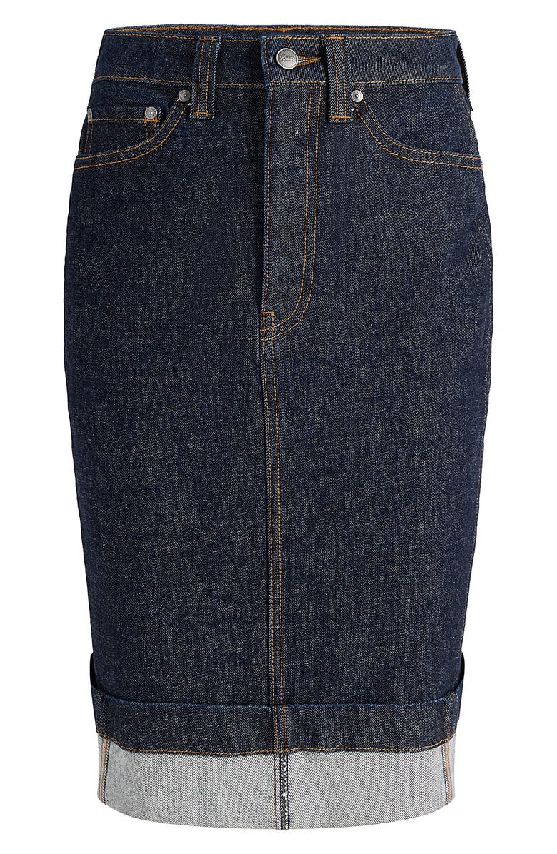 Kendra Denim Pencil Skirt