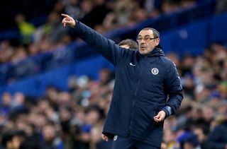 Maurizio Sarri's Chelsea have now won three matches on the trot