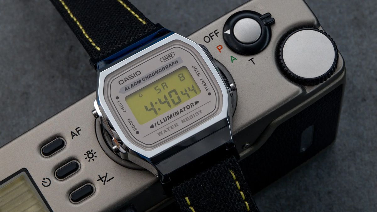PPP Cameras custom Nikon-themed Casio watch