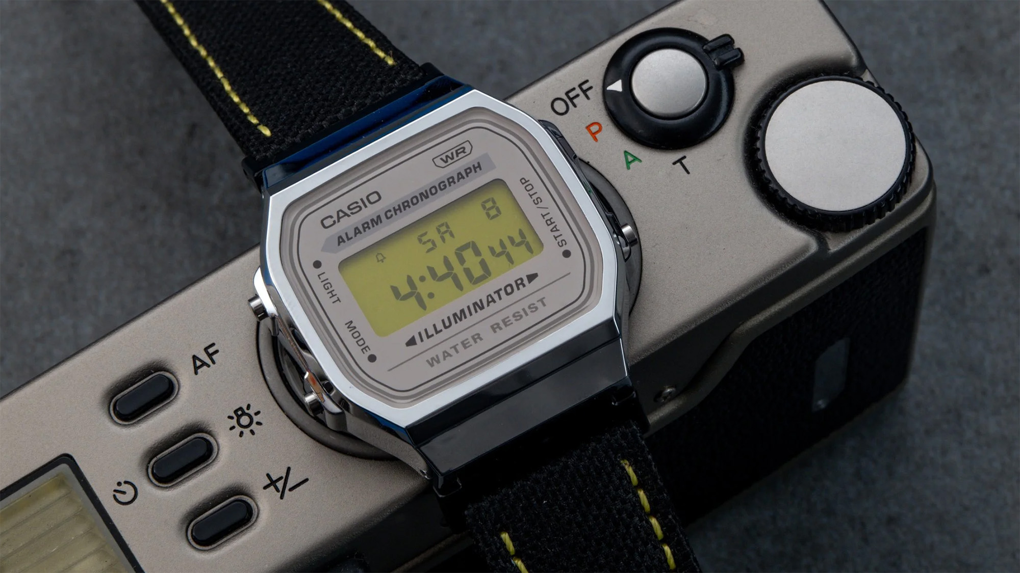 PPP Cameras custom Nikon-themed Casio watch 