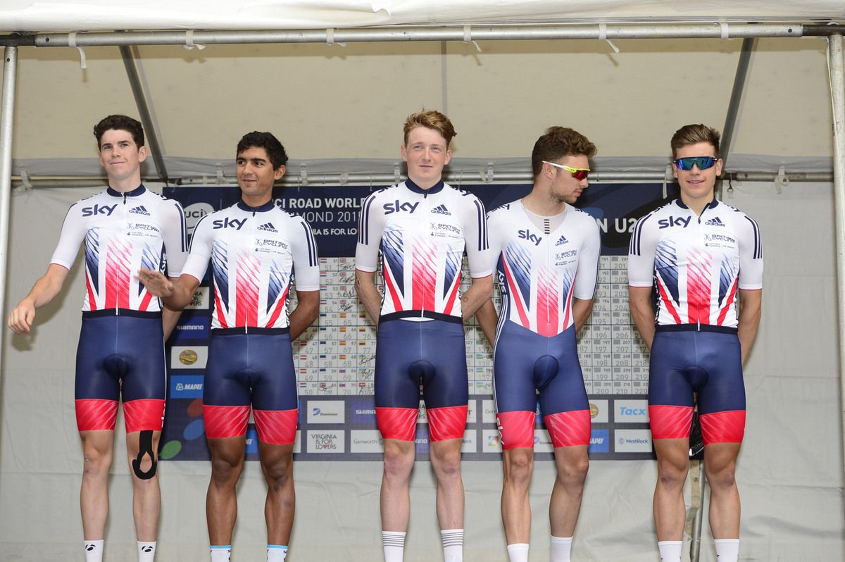 The Great Britain team