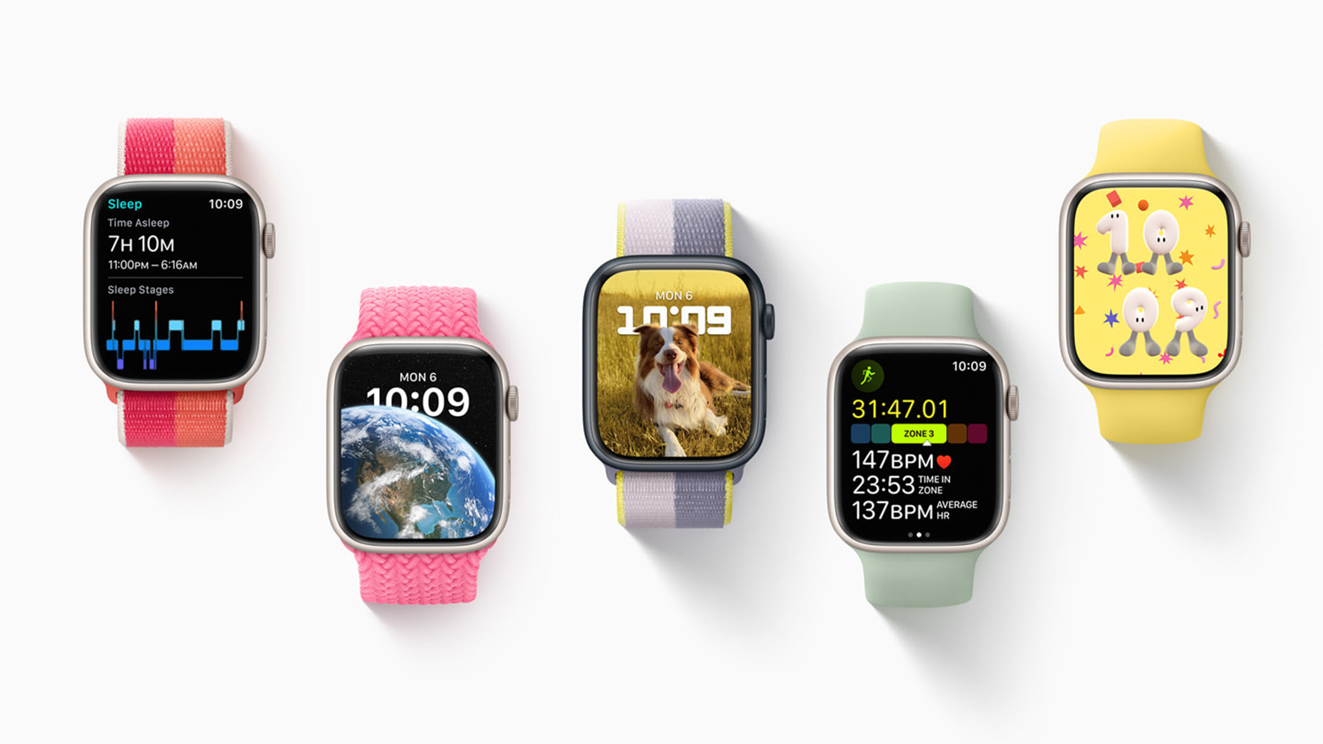Modèles Apple Watch 7