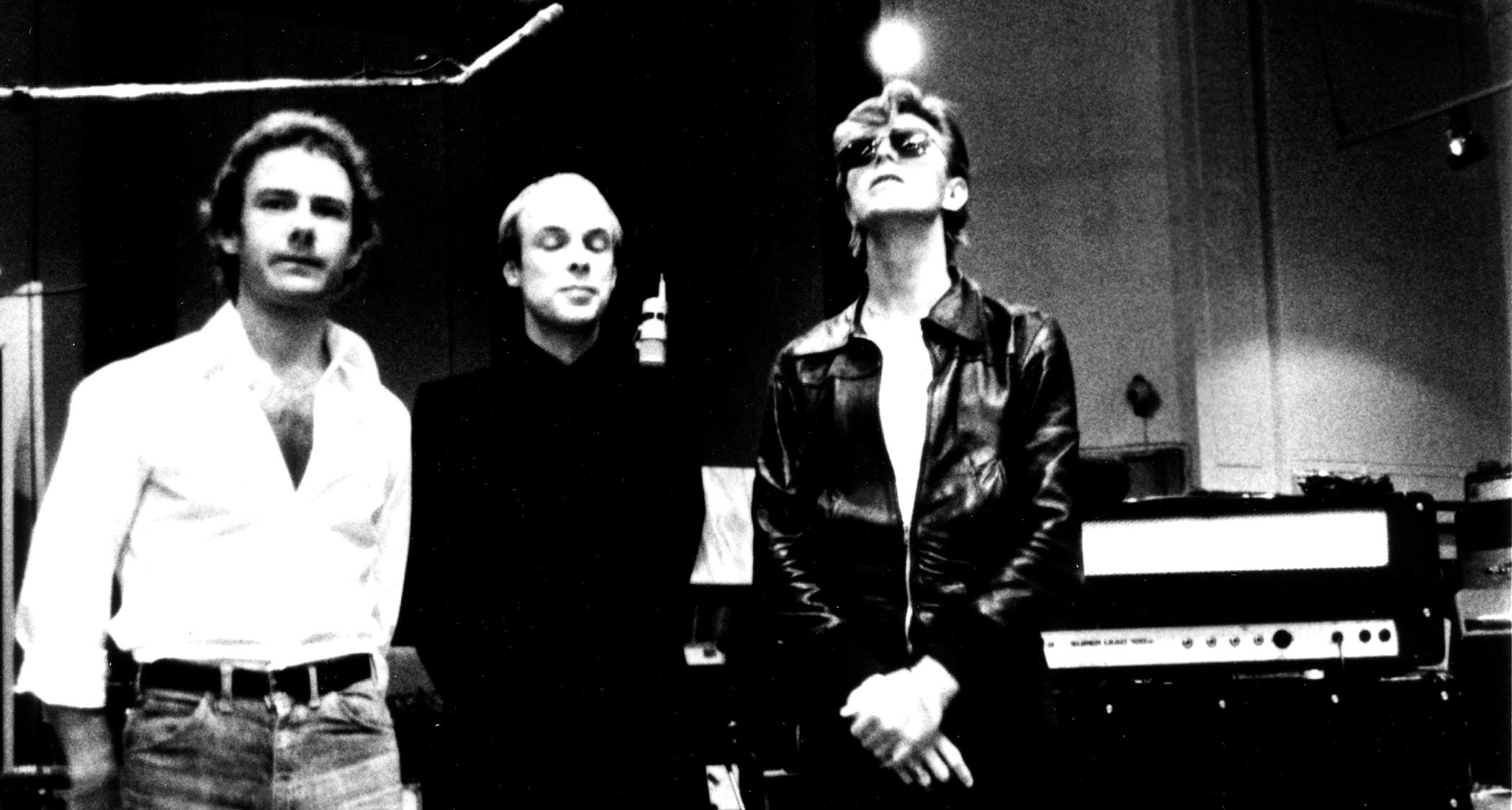 Robert Fripp, Brian Eno and David Bowie