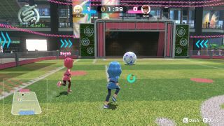 Nintendo Switch Sports review: football game on switch