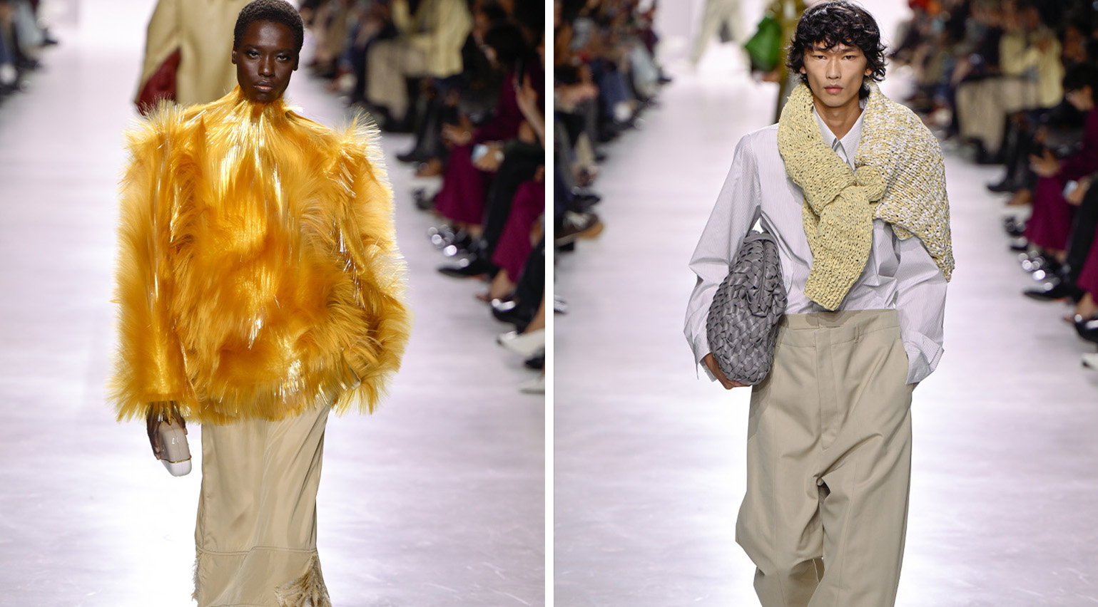 Bottega Veneta SS 2026 runway show by Louise Trotter listing