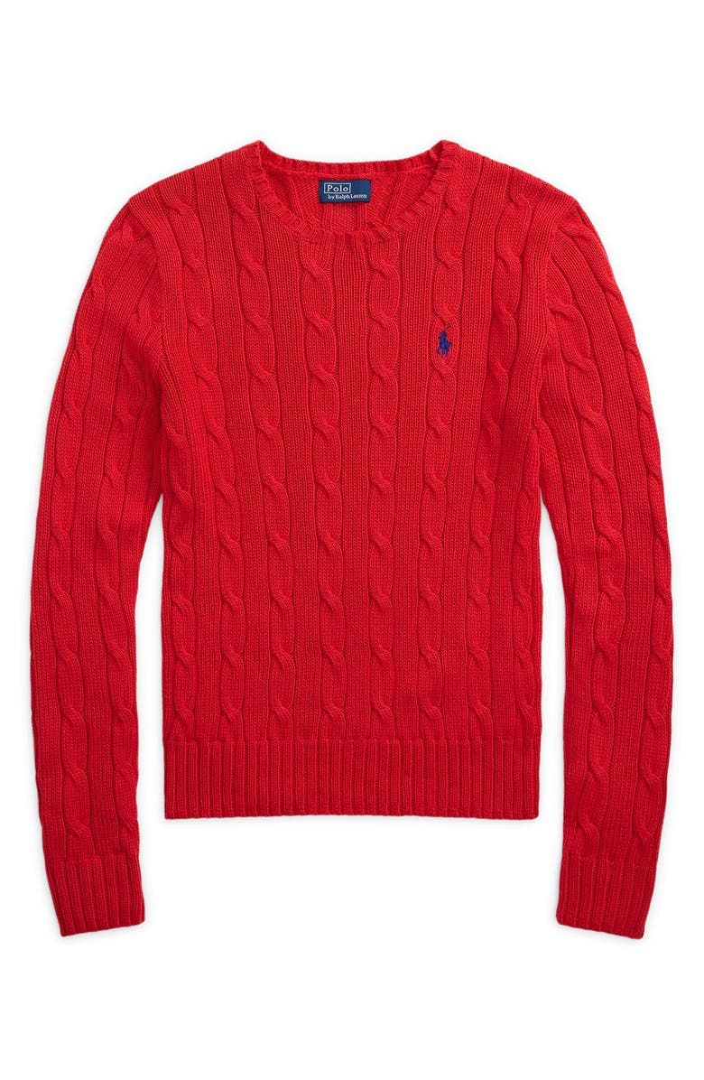 Cotton Cable Knit Sweater