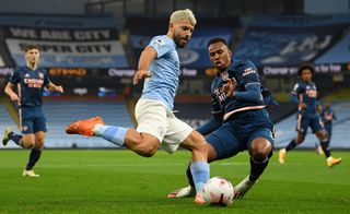 Sergio Aguero played 65 minutes for Manchester City