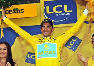 Contador, Tour de France 2009, stage 19