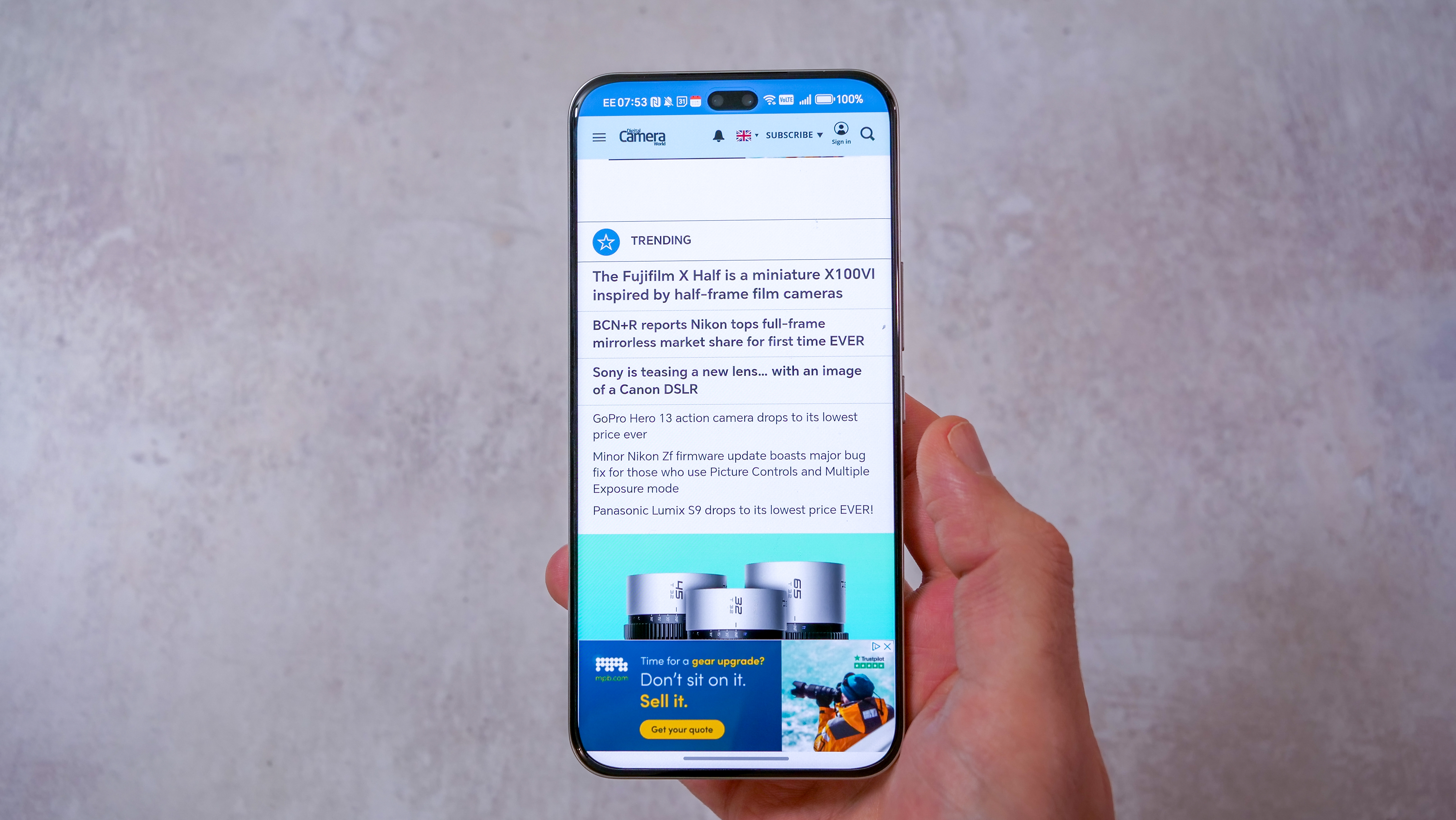 A photo of the Honor 400 Pro