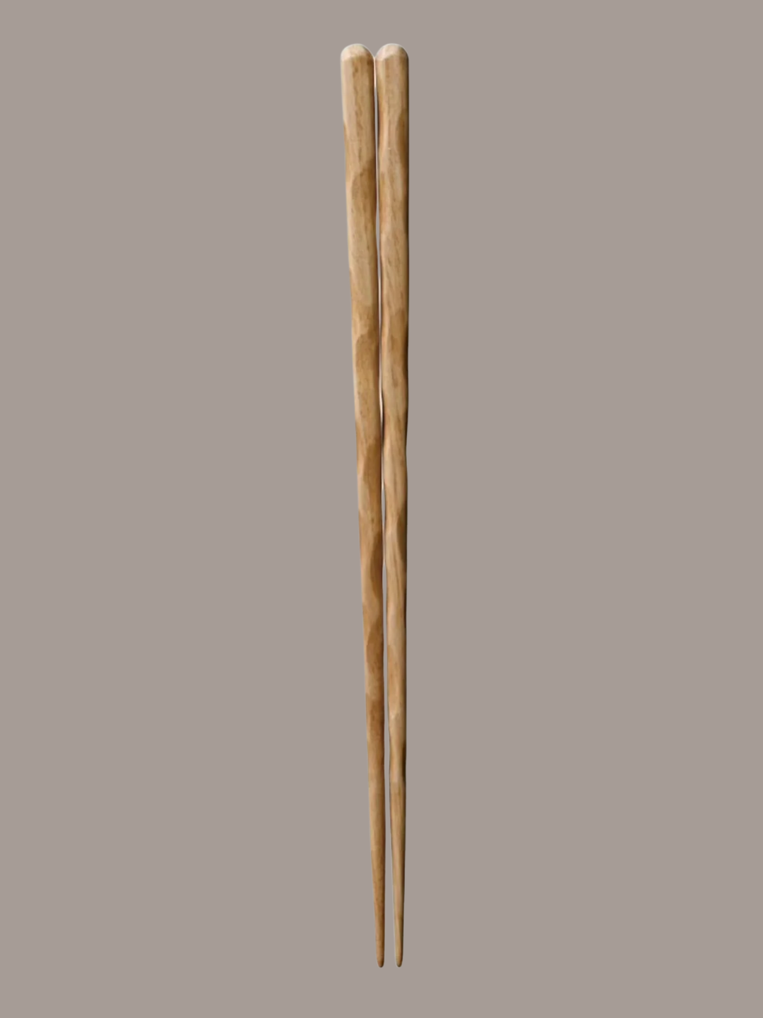 A pair of textured chopsticks from Kawai