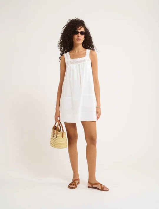 Willow Mini Dress | White
