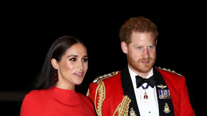 london, england march 07 prince harry, duke of sussex and meghan, duchess of sussex arrive to attend the mountbatten music festival at royal albert hall on march 7, 2020 in london, england photo by simon dawson wpa poolgetty images