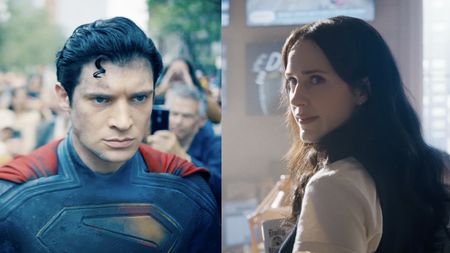 David Corenswet as Superman, Rachel Brosnahan as Lois Lane in 2025's Superman. 