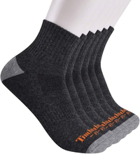 Timberland 6-Pack Performance Quarter Length Socks