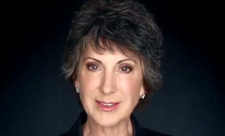 Carly Fiorina's new attack ad zeroes in on a single word her rival uttered.
