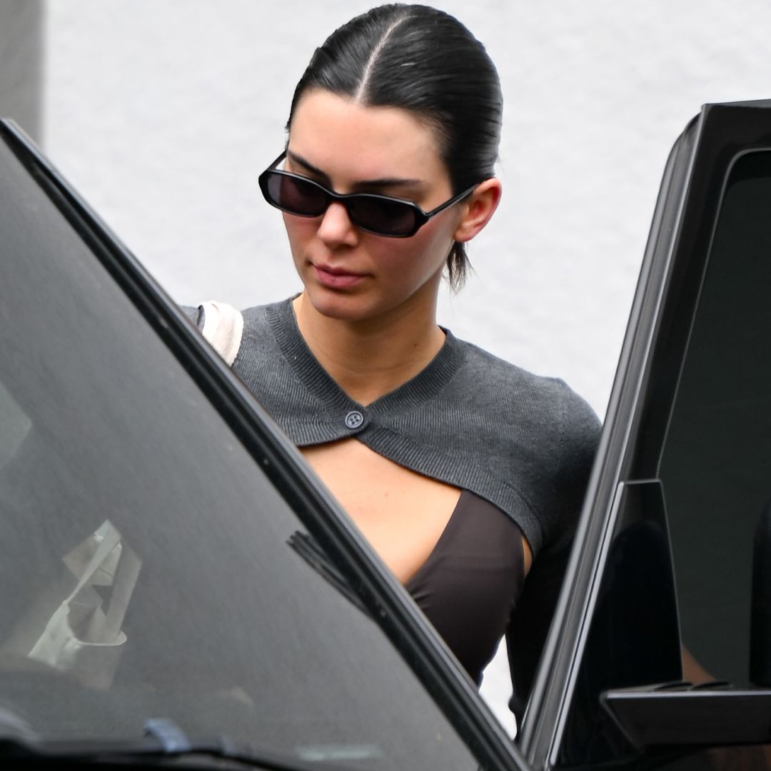 Kendall Jenner started 2026 in chunky Asics sneakers