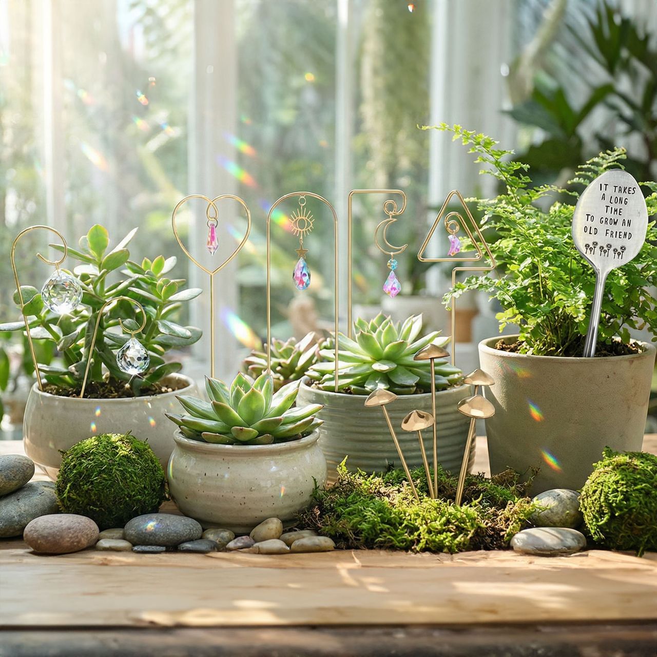 Houseplant decorations