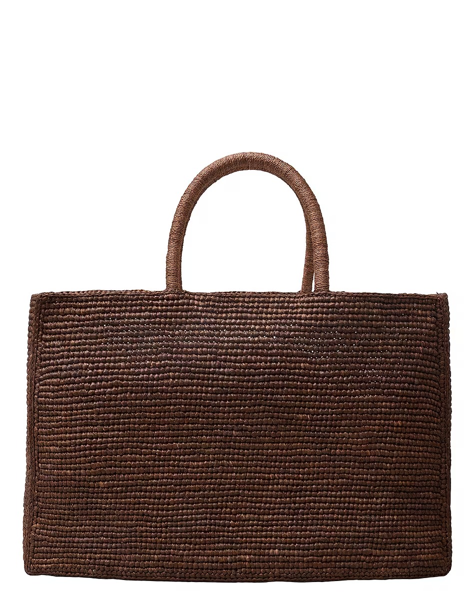 Large Charlotte Raffia Bag