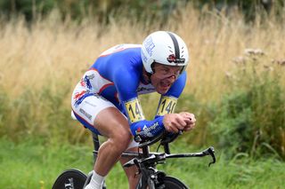 Brett Harwood, sixth, National 10-mile time trial 2015