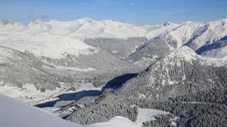 There are five ski areas around Davos