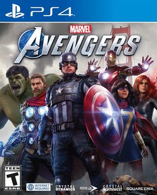 Marvels Avengers Ps4 Box Art