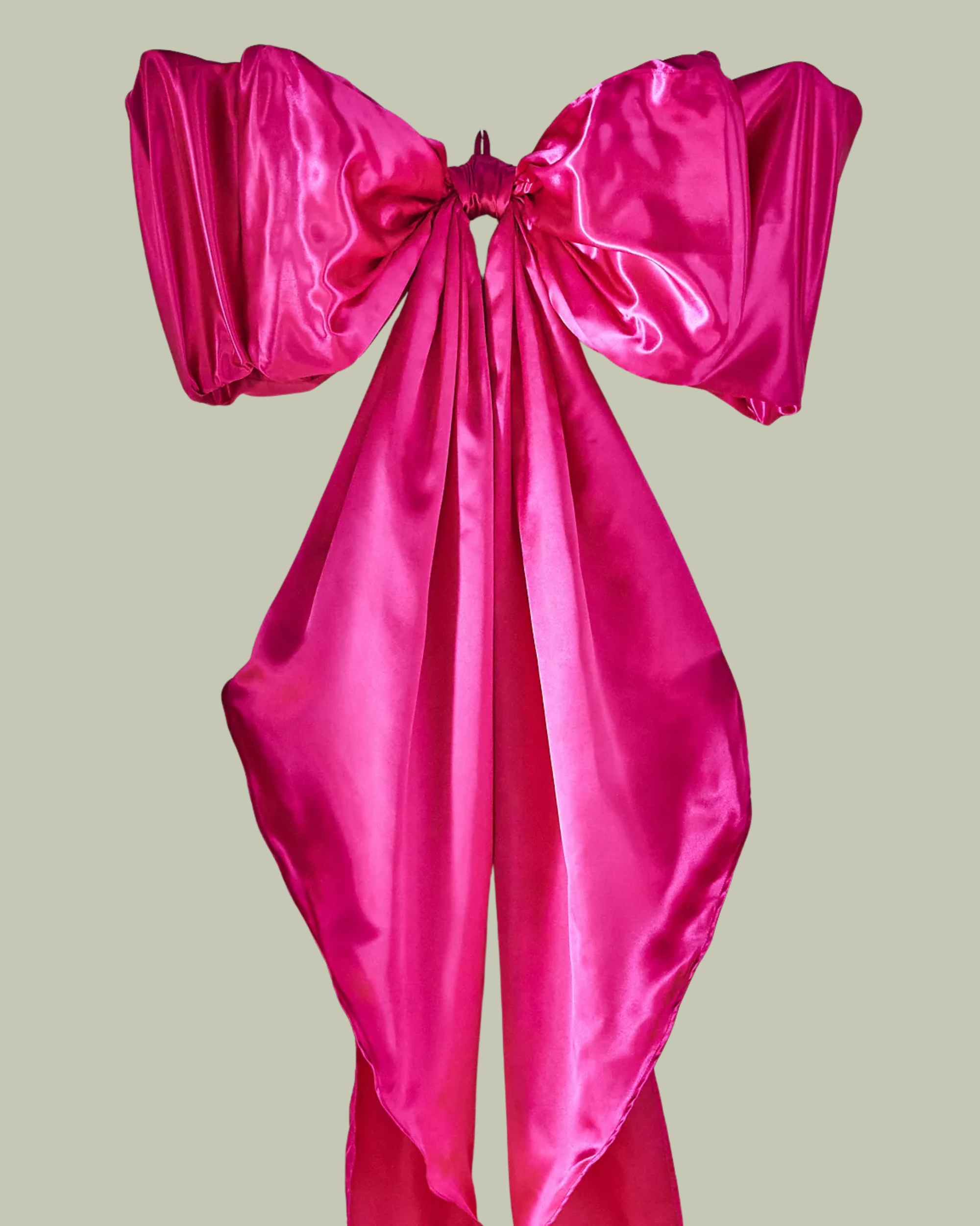 Anthropologie, Satin Bow Tree Topper