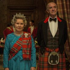 Imelda Staunton and Jonathan Pryce in The Crown season 5