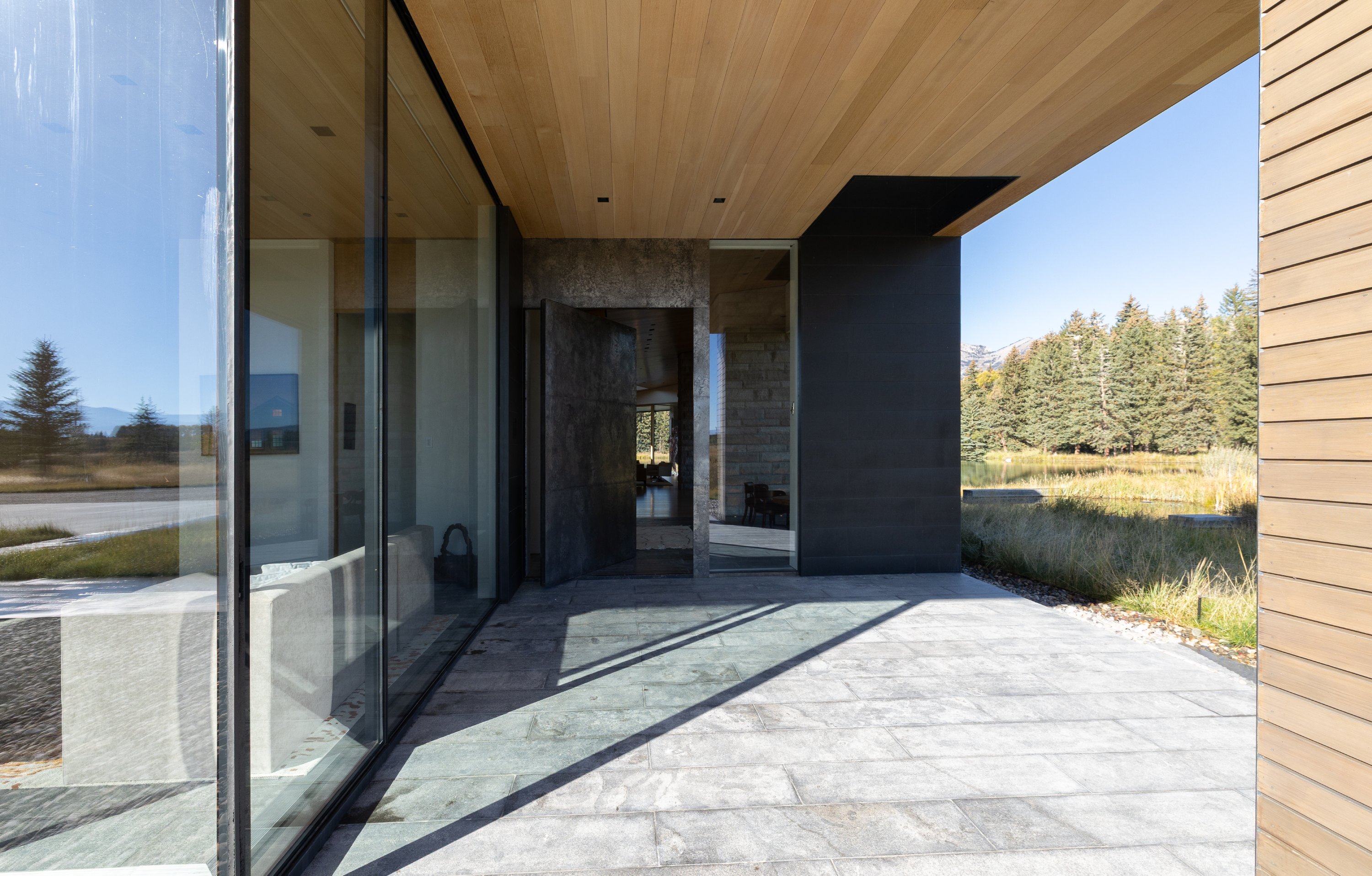 Interior views of the Wapiti Retreat