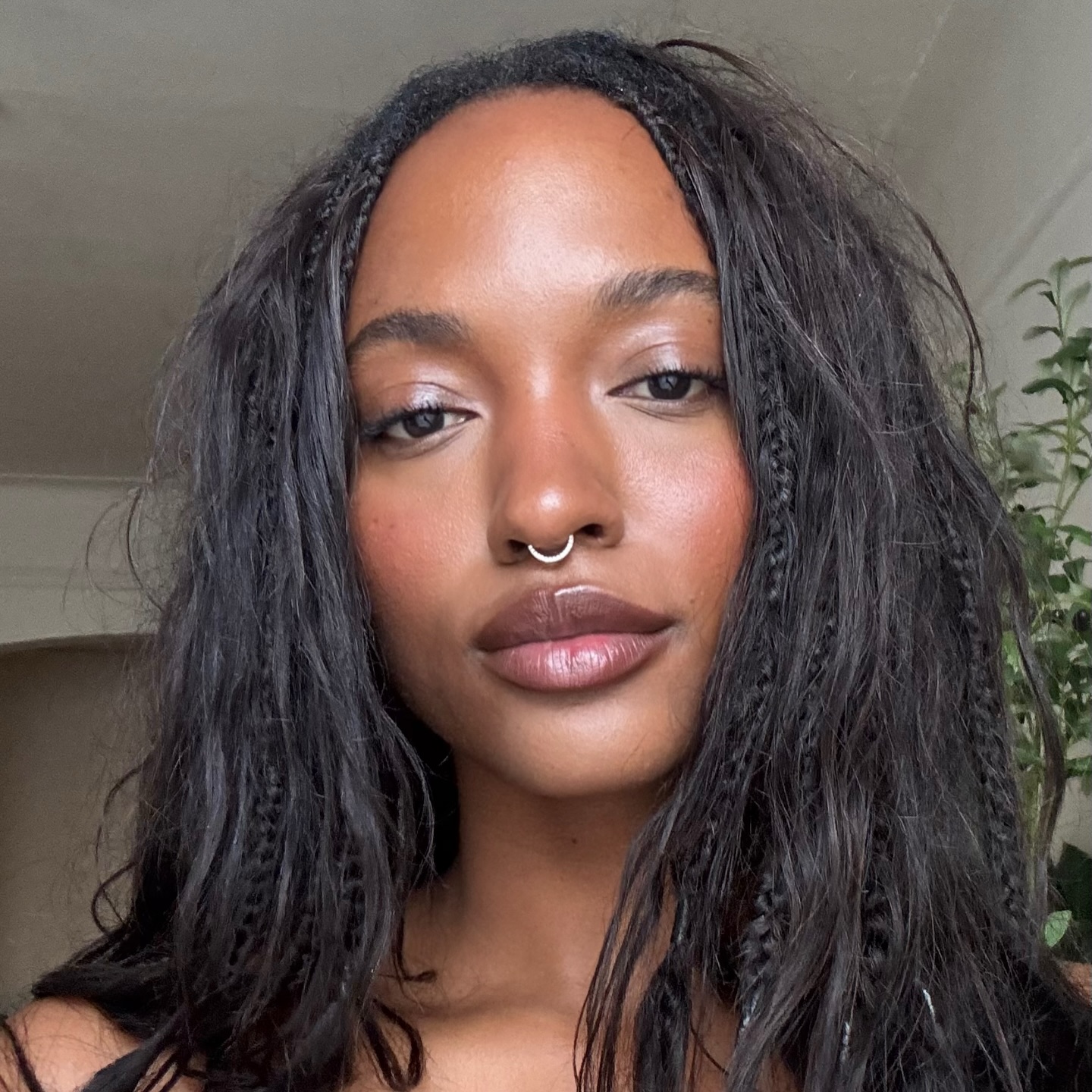 gabrielle richardson with glowing skin