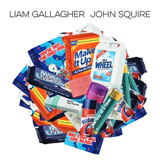 Cover art for Liam Gallagher and John Squire's self-titled debut album