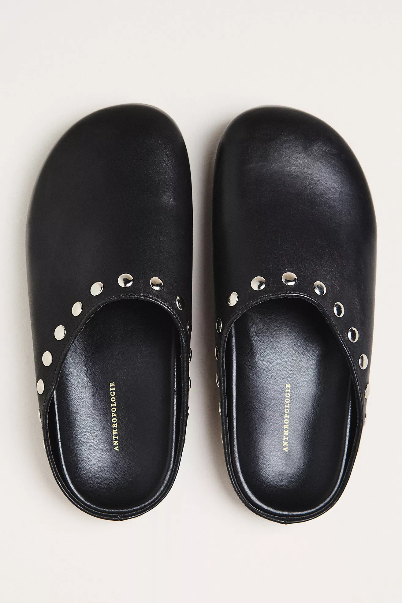By Anthropologie Studded Clogs