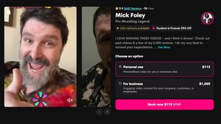 Mick Foley's Cameo page