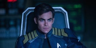 Chris Pine as James T. Kirk in Star Trek Beyond