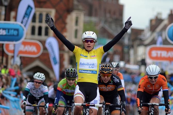 Vos completed her domination of the Women's Tour