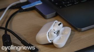 Apple Airpods for Zwift racing