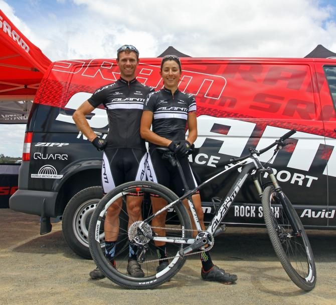 Ben Mather and Rowena Fry are riding for Avanti in 2013