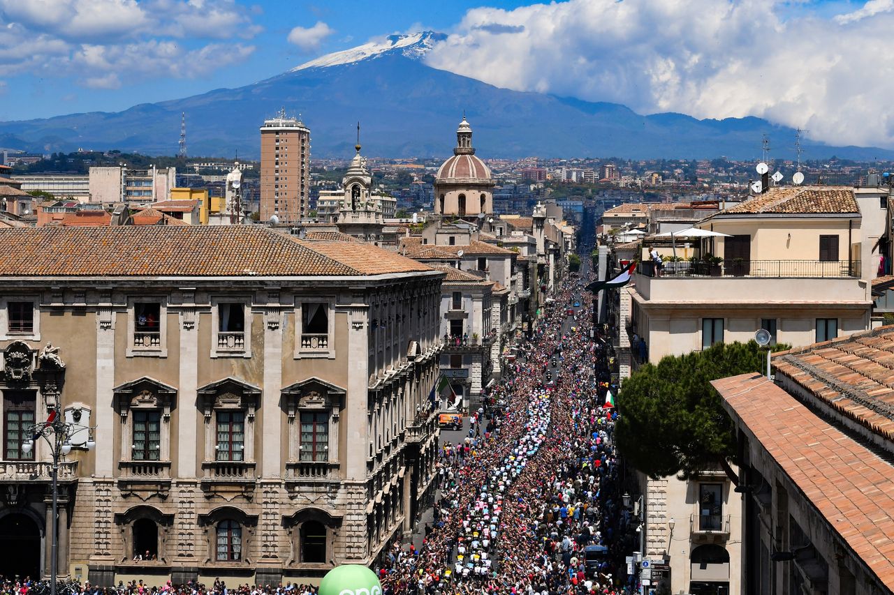 The Giro d'Italia stage 4