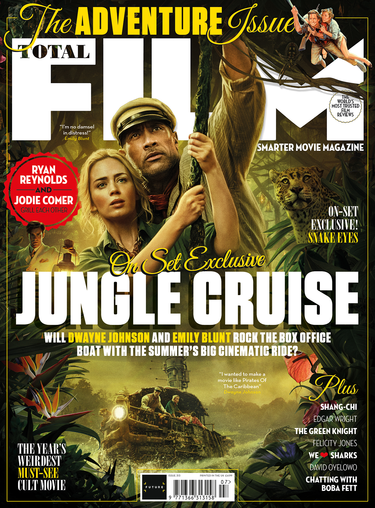 Total Film's Jungle Cruise cover