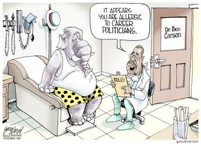 Political cartoon U.S. Ben Carson GOP