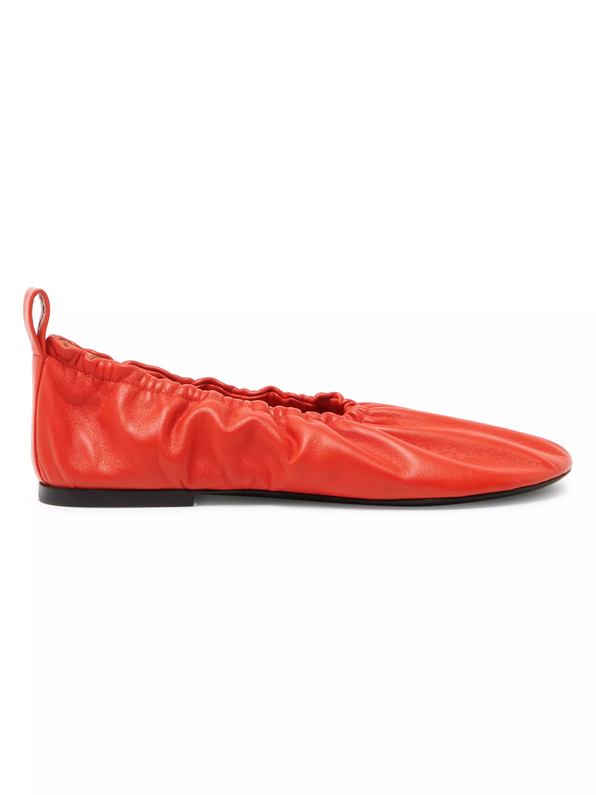 Leather Ballerina Flats