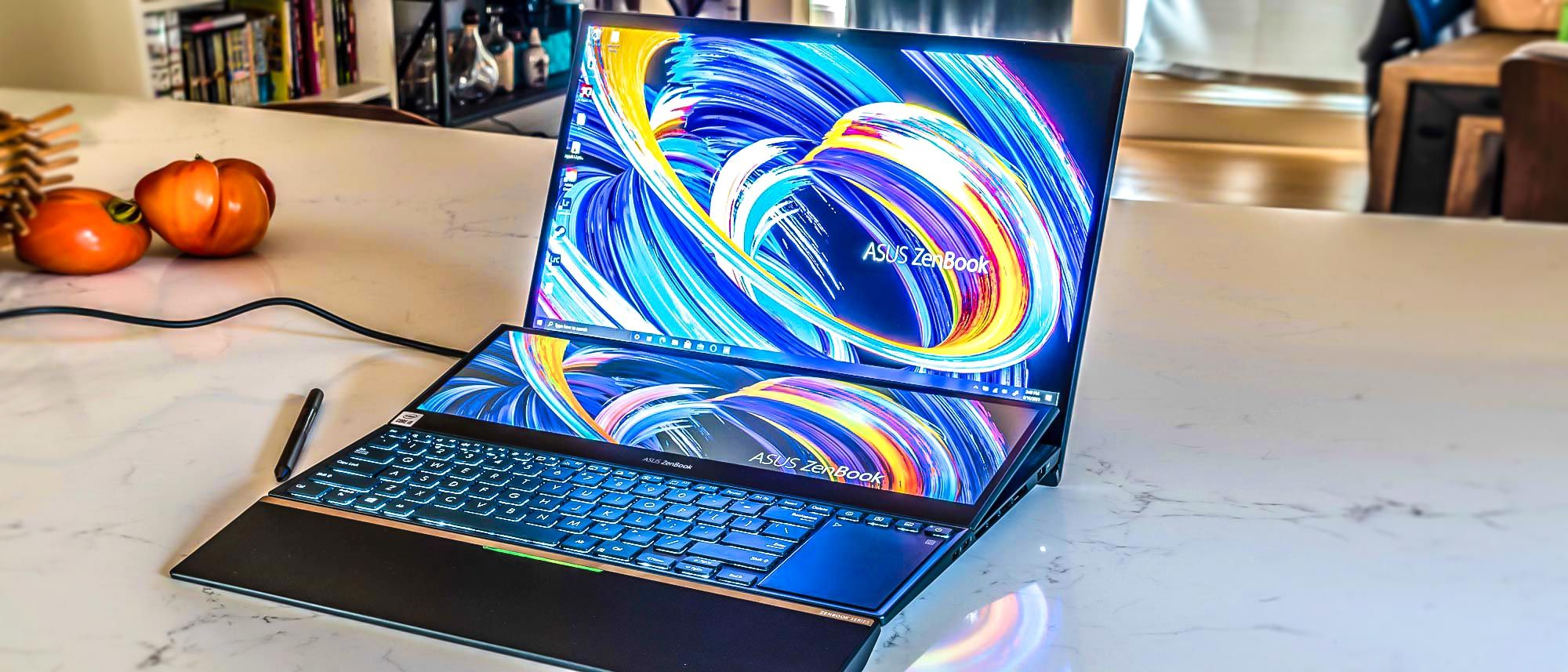 中古美品 Zenbook Pro Duo 15 OLED RTX3080搭載 中古】ASUS Zenbook Pro Duo 15 OLED UX582HS 【i9-11900H 32G 1T(SSD
