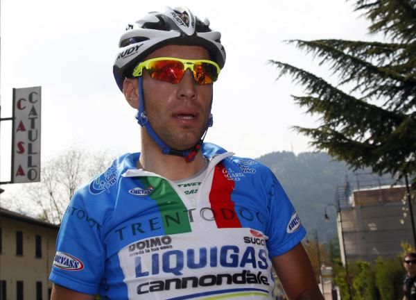 Vincenzo Nibali (Liquigas-Cannondale) was the strong man in the chasing group.