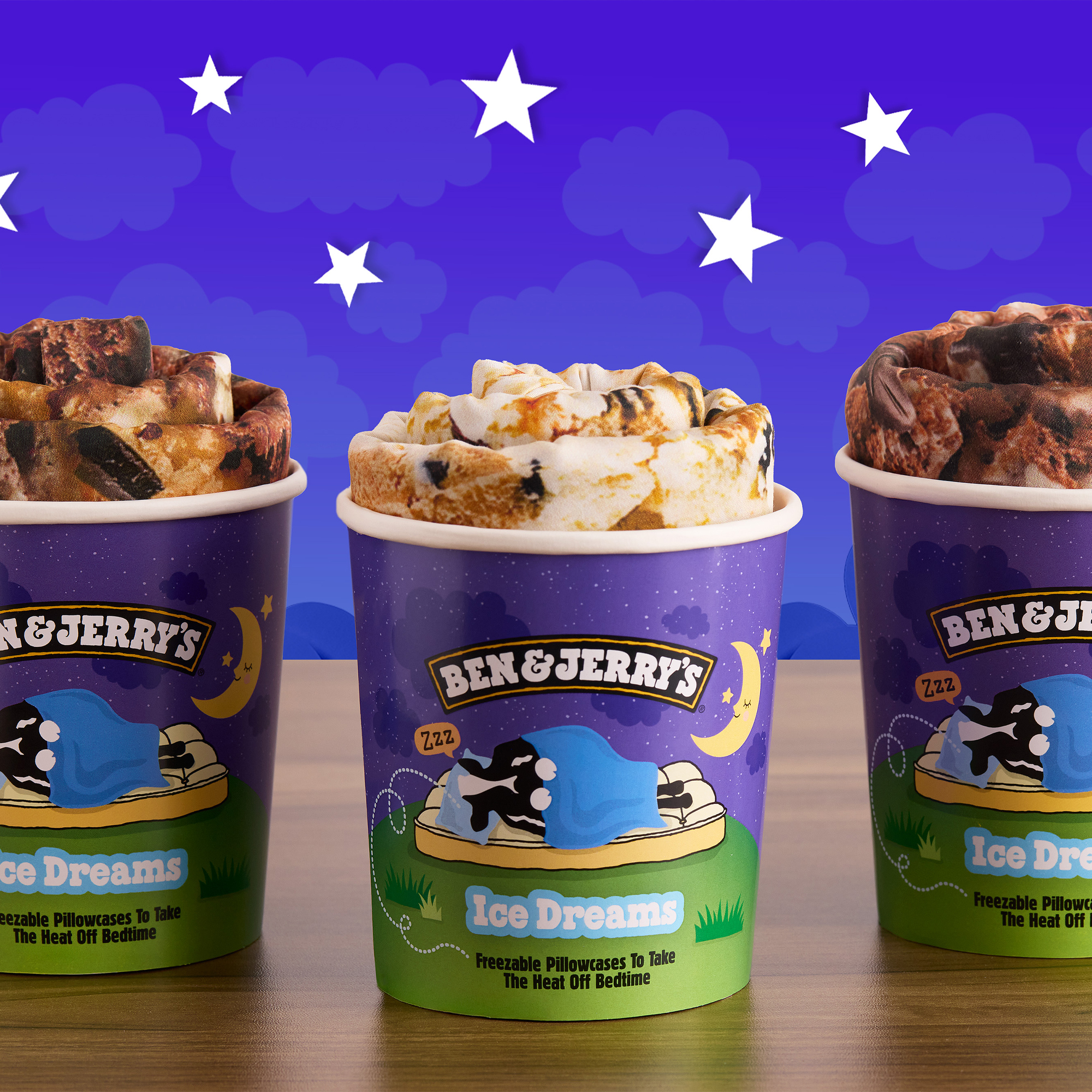 Ben &amp;amp; Jerry's freezable pillowcases