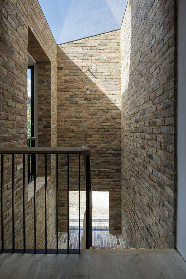 Outdoor stone staircase