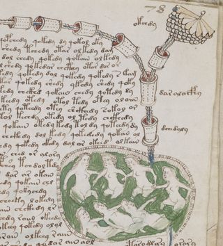 The Voynich manuscript has eluded interpretation for a century. It was written in Central Europe in the 15th century and rediscovered by antique book dealer in 1912. Despite intense scrutiny, no one has been able to read the mysterious script.