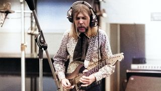Duane Allman in the studio, circa 1969