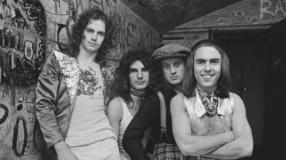 Slade backstage in 1972