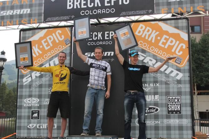 Enduro overall podium